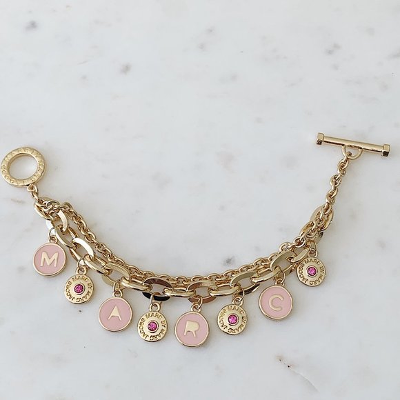 marc jacobs pink charm bracelet - Picture 2 of 4